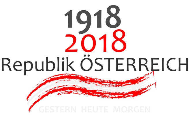 100 Jahre Republik Österreich / Projektlogo / JPG Datei